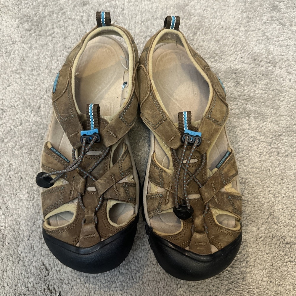 Keen Venice Women's H2 Water Sandals Brown Caribbean Sea US 7.5